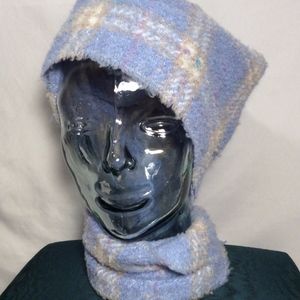 Burberry Accessories - Burberry Baby Blue Wool Scarf Burberry Accessories - Burberry Baby Blue Wool Scarf